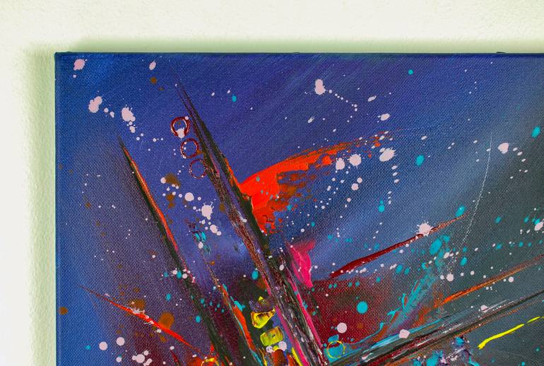 Original Expressionism Abstract Painting by Helena Monniello