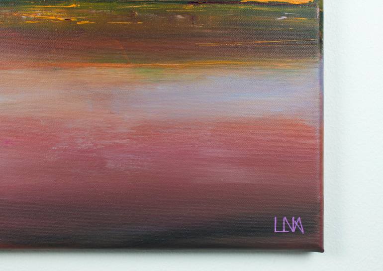 Original Expressionism Landscape Painting by Helena Monniello