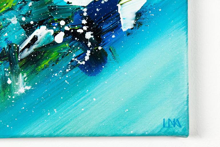 Original Abstract Painting by Helena Monniello