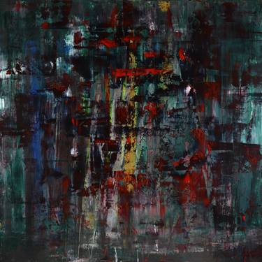 Original Abstract Paintings by Massie Audeyer VERONIQUE