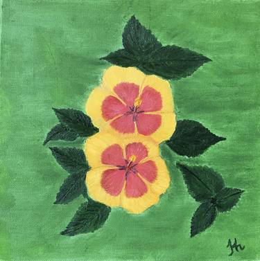 Print of Floral Paintings by mamatha sriram