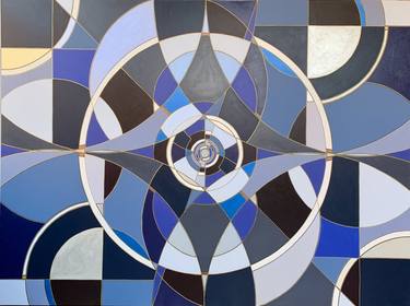 Original Geometric Paintings by Kathleen Werner