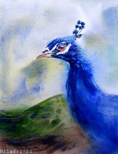 Original Animal Painting by Niladri Ghosh