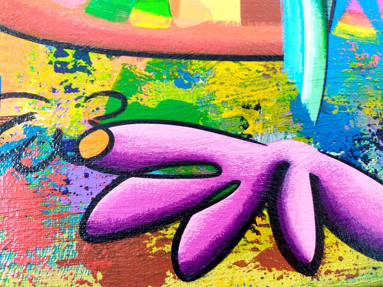 Original Surrealism Humor Painting by Eric Bourdon