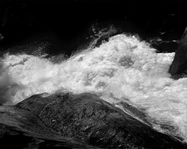 Rapids in Mirror Lake, Yosemite National Park, 1958 - Limited Edition #3 of 99 thumb