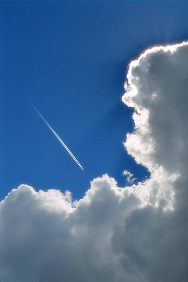 Plane into cloud, Arizona 2000. Limited Edition #6 of 99 thumb
