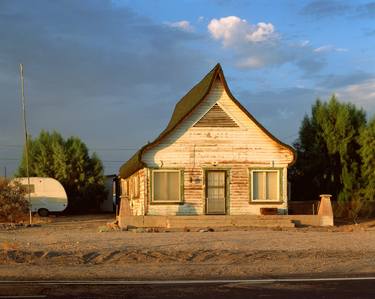 Daggett CA House and Trailer, Route 66. 2000. Limited Edition #7of 99 thumb