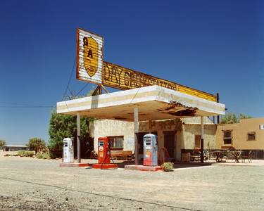 Dry Creek Station, Newberry Springs CA, Route 66,  2000.  Limited Edition #3 of 99 thumb