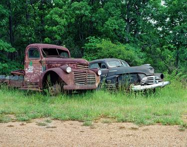 Abandoned Cars, Rolla MO, Route 66.  2000. Limited Edition #5 of 99 thumb