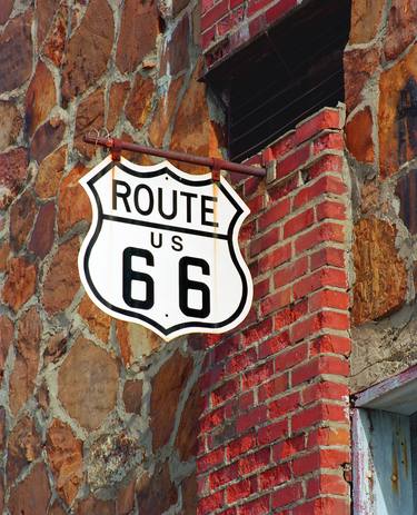 Route 66 Antique Shop Sign, Phelps Missouri,   2000. Limited Edition #6 of 99 thumb