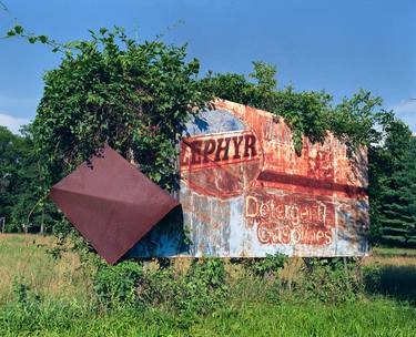Zepher Gasoline Billboard, Route 66, Missouri, 2000. Limited Edition #4 of 99 thumb