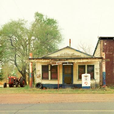 Milner Station, Chandler OK, Route 66 1980. Limited Edition #4 of 99 thumb