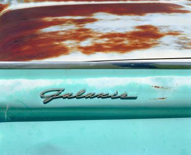 Rusting Ford Galaxie, Conway Texas, Route 66,    1999 Limited Edition #4 of 99 thumb