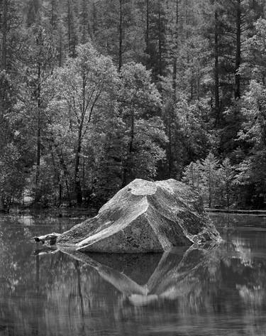 Rock, Mirror Lake, Yosemite 1958 thumb