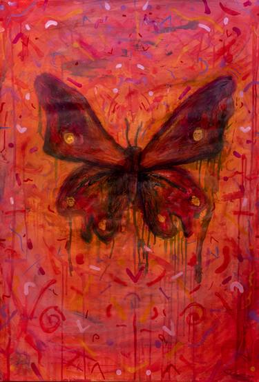 Saatchi Art Artist Jamie Chihuan; Paintings, “Mariposa del Sol” #art