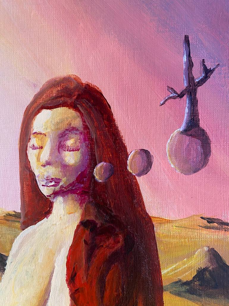 Original Portraiture Love Painting by Jamie Chihuan