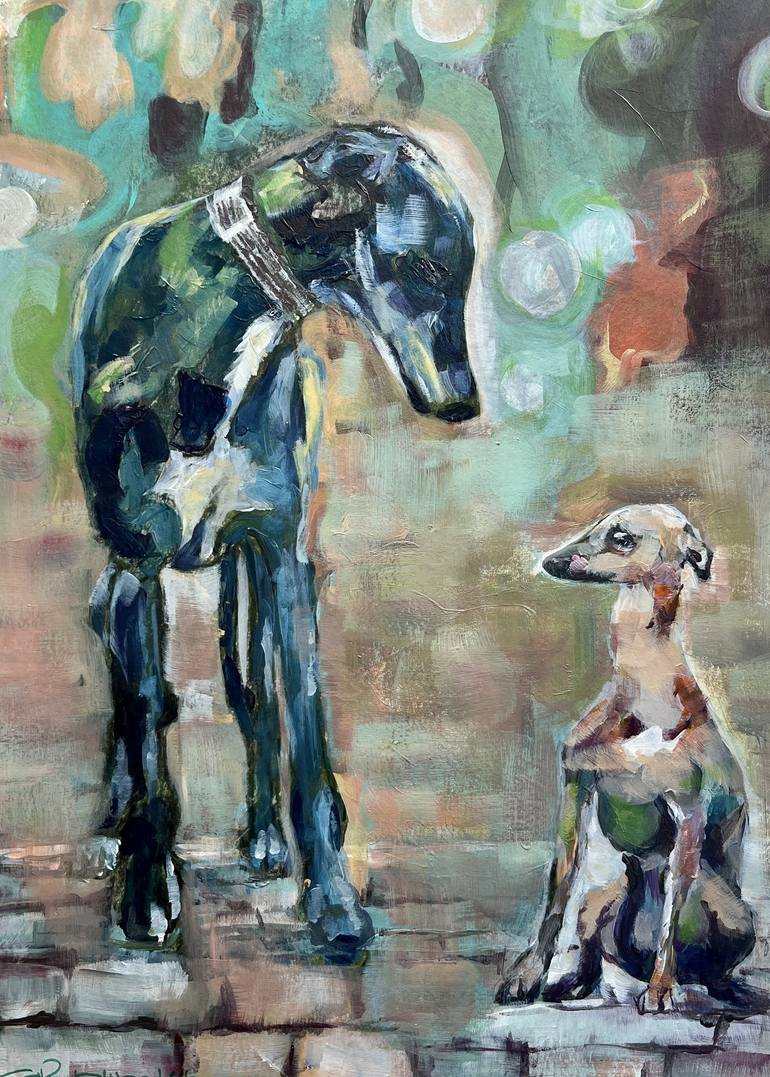 Print of Contemporary Animal Paintings by Carol Allen