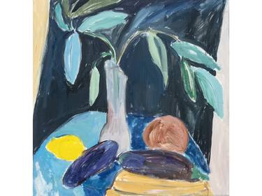 Original Expressionism Botanic Painting by Katia Demyanova