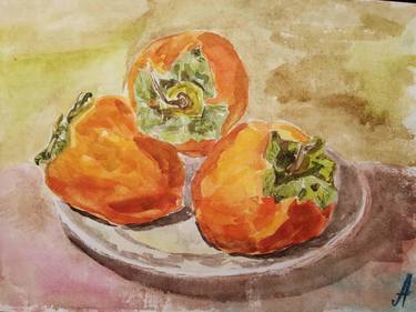Original Food Painting by Alla Orlova