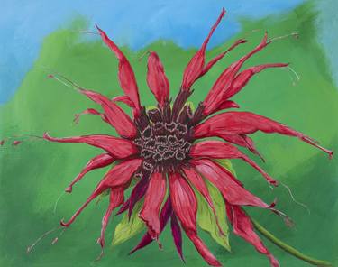 Original Fine Art Floral Paintings by Liliana Folta