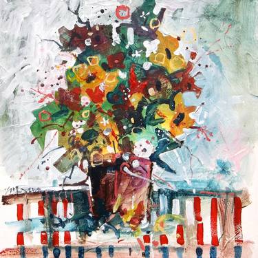 Original Expressionism Still Life Paintings by Micheal Jones