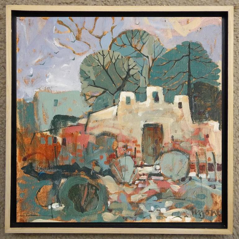 Original Impressionism Landscape Painting by Micheal Jones