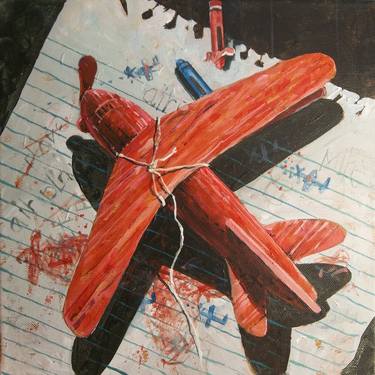 Print of Aeroplane Paintings by Micheal Jones