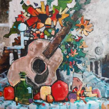 Print of Abstract Still Life Paintings by Micheal Jones