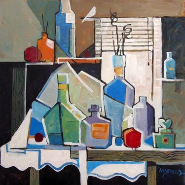 Original Still Life Paintings by Micheal Jones