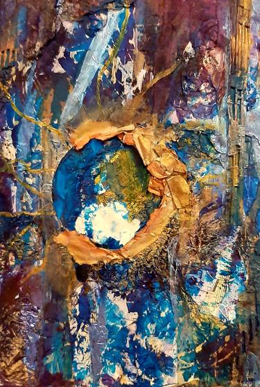 Print of Abstract Outer Space Collage by Scarlett Anderson