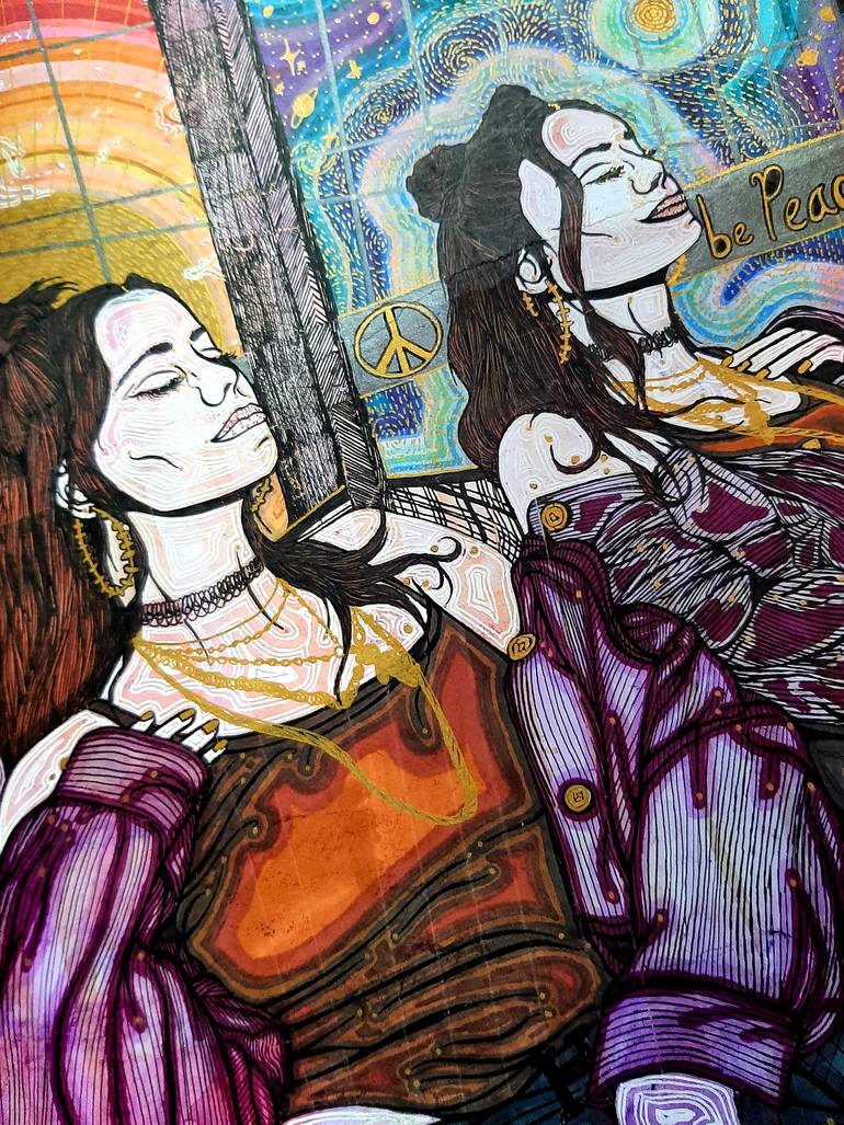Original Art Deco Other Collage by Scarlett Anderson