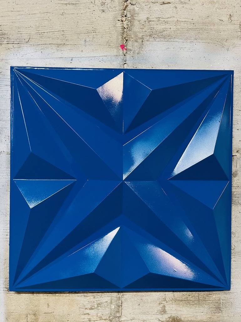 Original Geometric Abstract Sculpture by Simone DeRosa