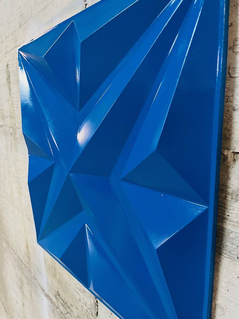 Original Geometric Abstract Sculpture by Simone DeRosa