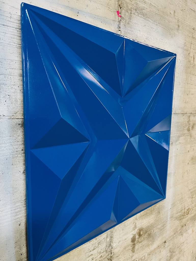 Original Geometric Abstract Sculpture by Simone DeRosa