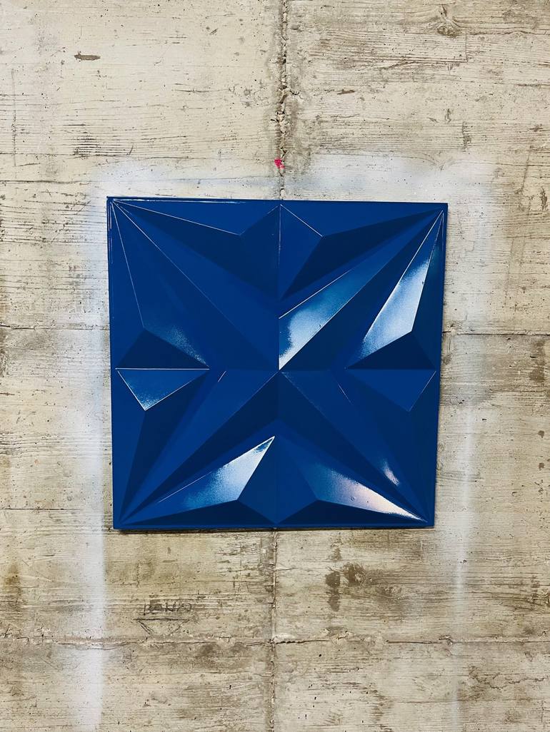 Original Geometric Abstract Sculpture by Simone DeRosa