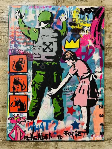 Original Street Art Pop Culture/Celebrity Digital by Simone DeRosa