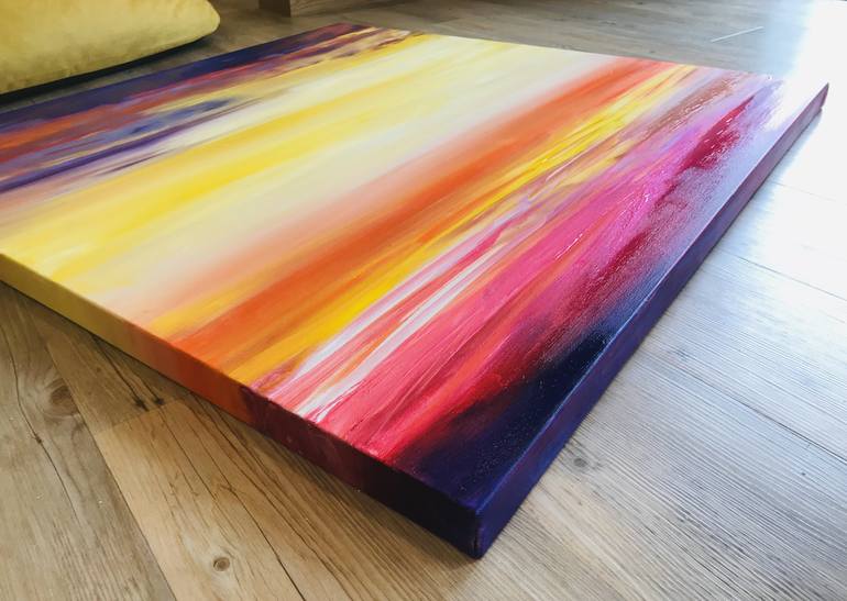 Original Modern Abstract Painting by Sally Oasis 