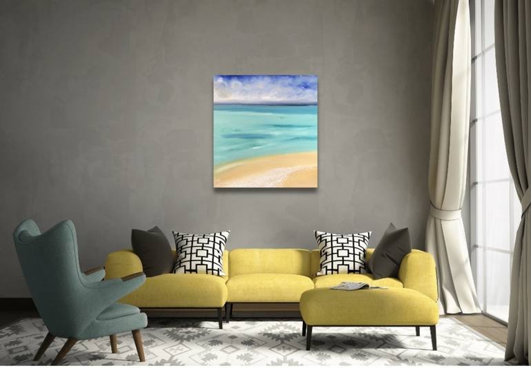 Original Seascape Painting by Sally Oasis 