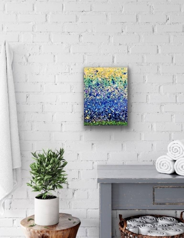 Original Abstract Painting by Sally Oasis 