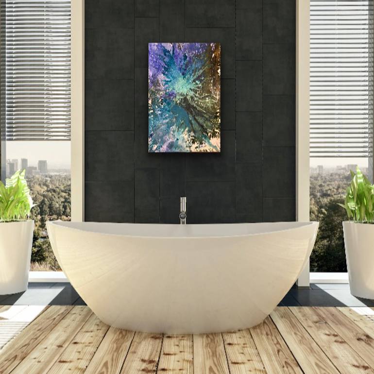 Original Abstract Painting by Sally Oasis 