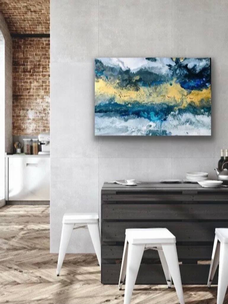 Original Abstract Painting by Sally Oasis 