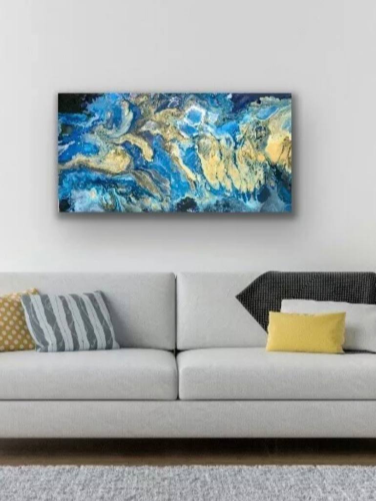 Original Abstract Painting by Sally Oasis 