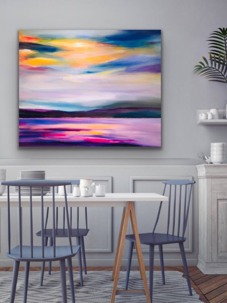 Original Abstract Painting by Sally Oasis 