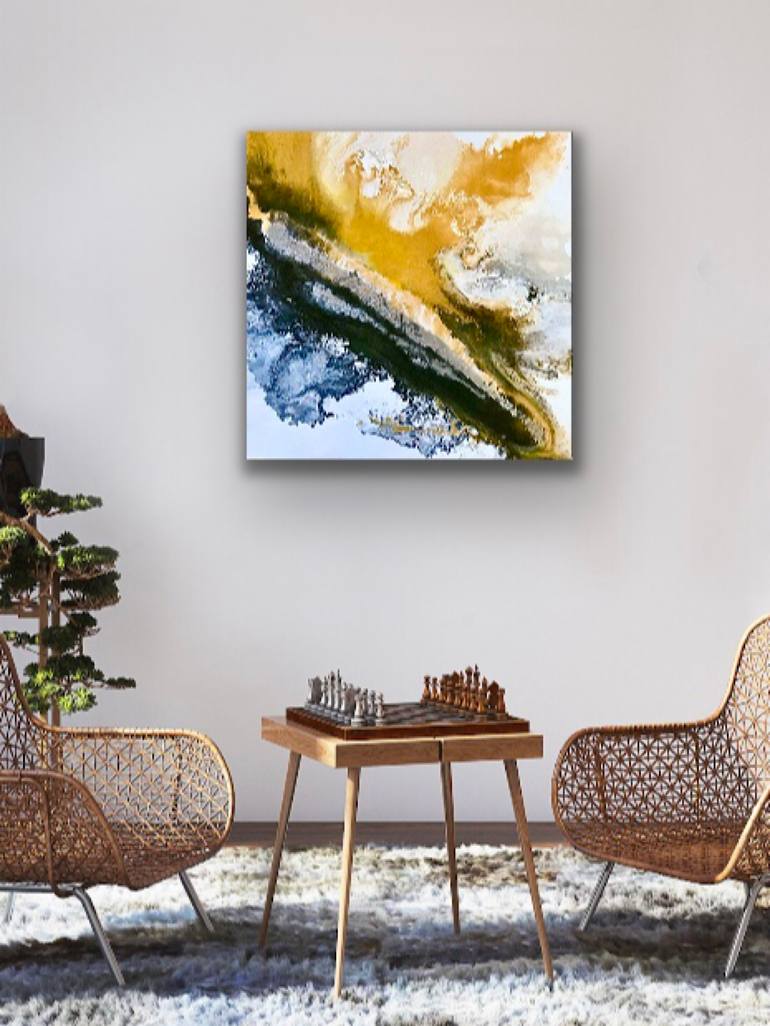 Original Abstract Painting by Sally Oasis 