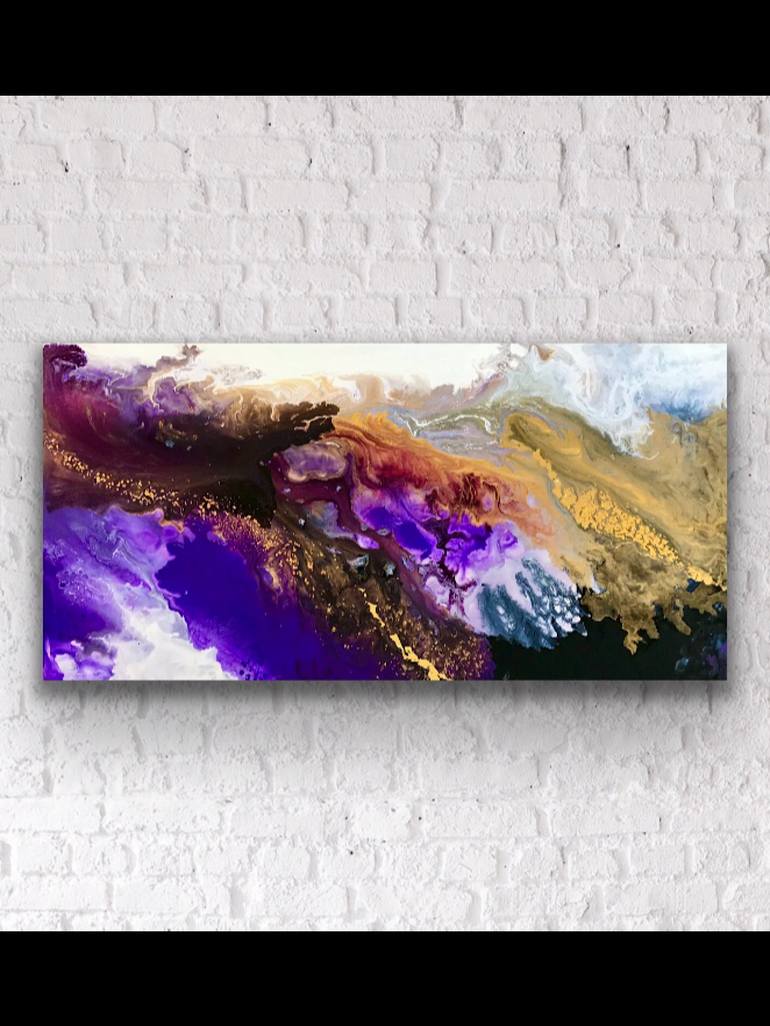 Original Abstract Painting by Sally Oasis 