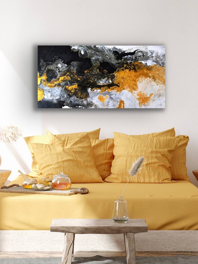 Original Abstract Painting by Sally Oasis 