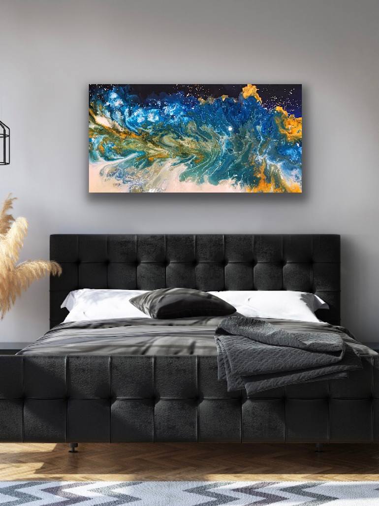 Original Abstract Painting by Sally Oasis 