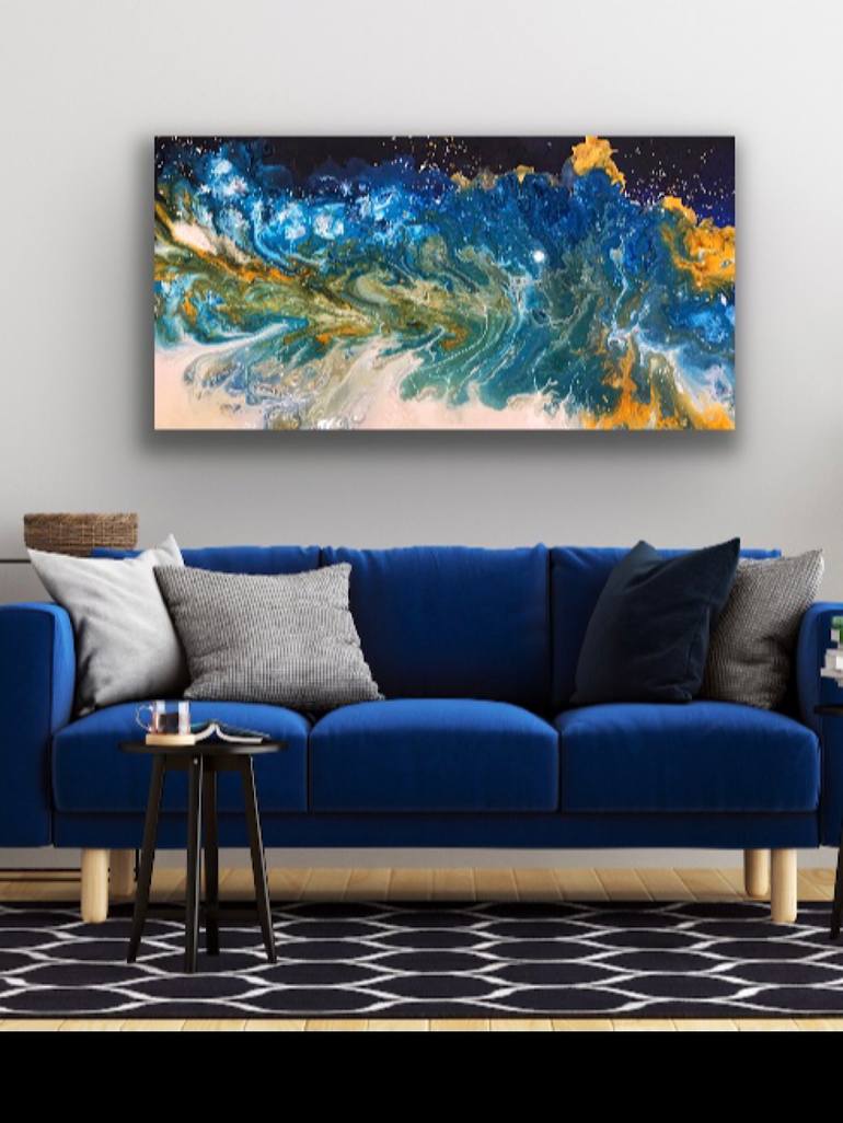 Original Abstract Painting by Sally Oasis 