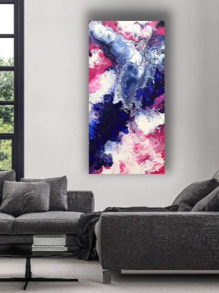 Original Abstract Painting by Sally Oasis 