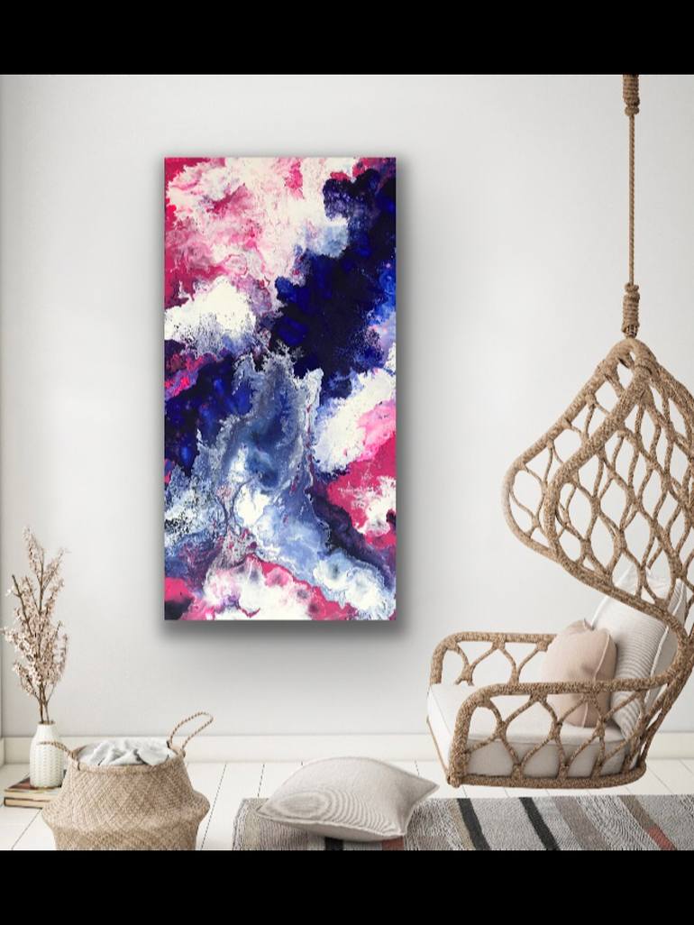 Original Abstract Painting by Sally Oasis 